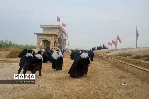 حال و هوای سفیران نور منطقه ۱۳ در راهیان نور جنوب