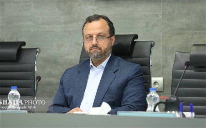 بازدید وزیر اقتصاد از طرح تولید ورق گرم فولادی شهرستان قروه