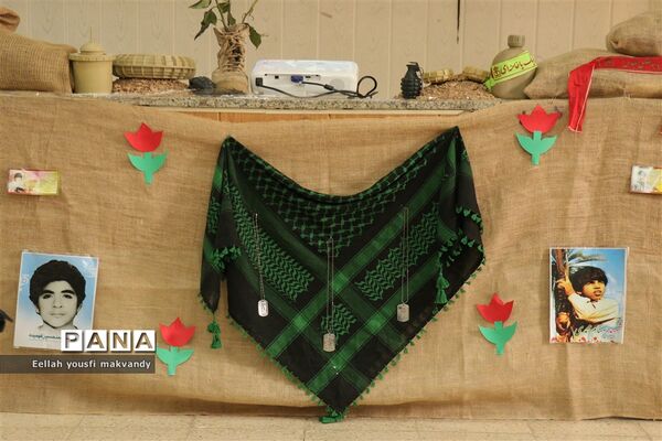 برگزاری رویداد ملی چفیه های بهشتی در مدارس غیردولتی شهرستان امیدیه