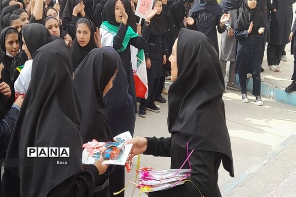 المپیاد ورزشی درون مدرسه‌ای در دبیرستان حضرت زینب( س) شهرستان کاشمر