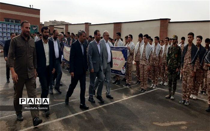 آیین افتتاح ۱۳۵۸ واحد بسیج دانش‌آموزی در سراسر کشور