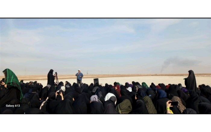 روایت دانش‌آموز خبرنگار پانا از حضور دانش‌آموزان گلپایگان در راهیان نور/فیلم