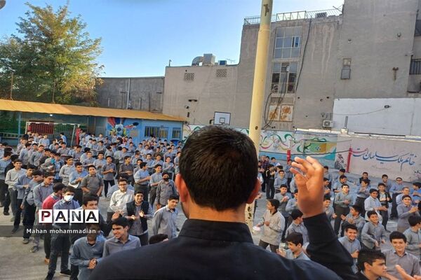 انتخابات شورای دانش‌آموزی در دبیرستان سلمان پارسی
