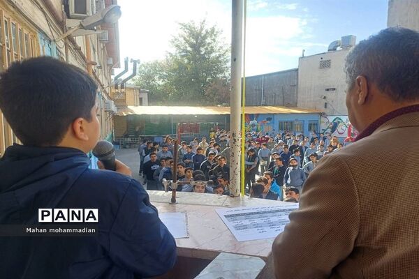 انتخابات شورای دانش‌آموزی در دبیرستان سلمان پارسی