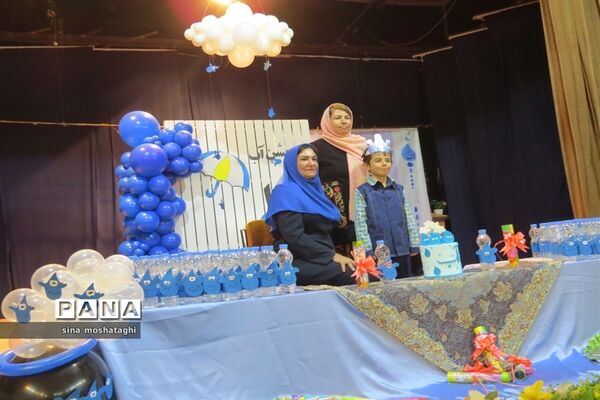 جشن آب مدرسه وحدت شهرستان بجنورد