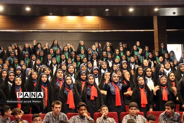 یادواره شهدای دانش‌آموزی شهرستان قدس