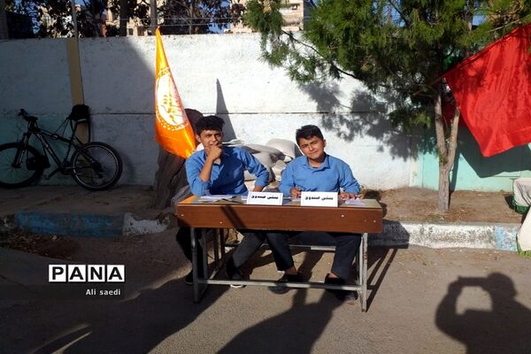 برگزاری انتخابات شورای دانش‌آموزی و شورای دانش‌آموزی هلال احمردبیرستان شهید آل نبی شهرستان بجنورد