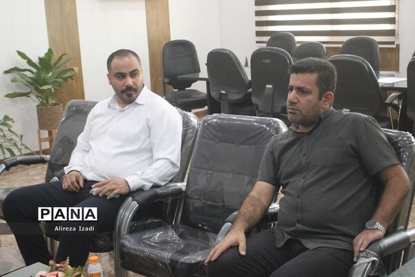 جلسه هماهنگی معاونت تربیت‌بدنی و سلامت آموزش و پرورش استان بوشهر با هیات دو و میدانی