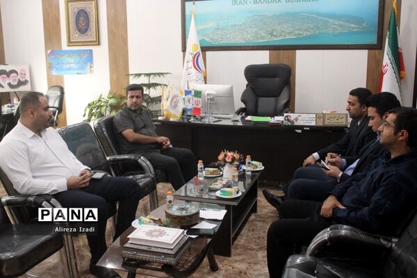 جلسه هماهنگی معاونت تربیت‌بدنی و سلامت آموزش و پرورش استان بوشهر با هیات دو و میدانی