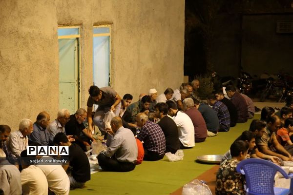 تجلیل از خادمین خامس آل عبا (ع) در اهرم