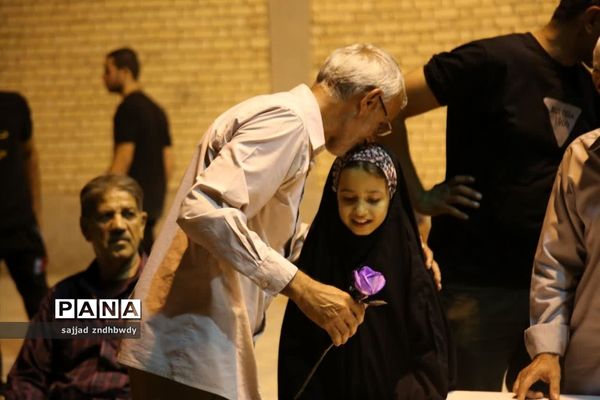 تجلیل از خادمین خامس آل عبا (ع) در اهرم