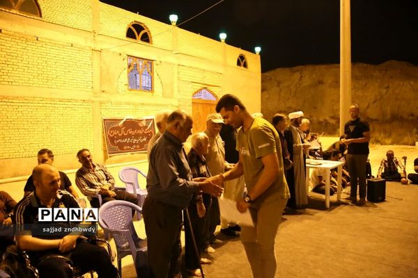 تجلیل از خادمین خامس آل عبا (ع) در اهرم