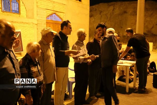 تجلیل از خادمین خامس آل عبا (ع) در اهرم