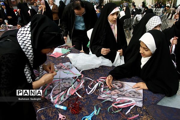 پویش  دانش‌آموزی پرواز بادبادک‌ها برای کودکان غزه