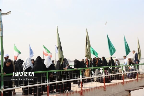 حضوردانش‌آموزان شهرستان اسلامشهر درسرزمین‌های ایثار و شهادت