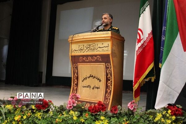 مراسم یادواره شهدای دانش‌آموز در کانون شهدای پاکدشت