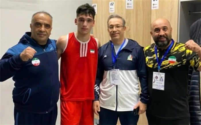 طلای آسیا بر گردن بوکسور نوجوان ایران