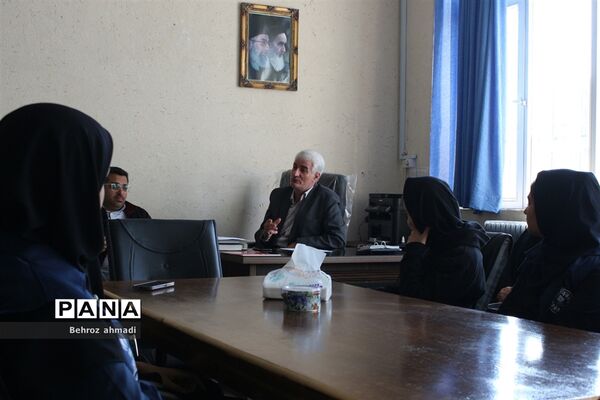 جلسه هماهنگی راهپیمایی 13 آبان تشکیلات سازمان دانش‌آموزی استان کرمانشاه