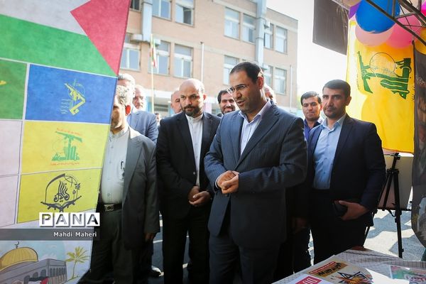 مراسم رونمایی از اقدامات صورت گرفته در طرح شهید سید روح‌الله عجمیان