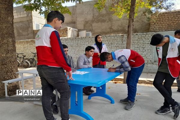 انتخابات کانون دانش‌آموزی هلال احمر درمدارس شهرستان مانه وسملقان
