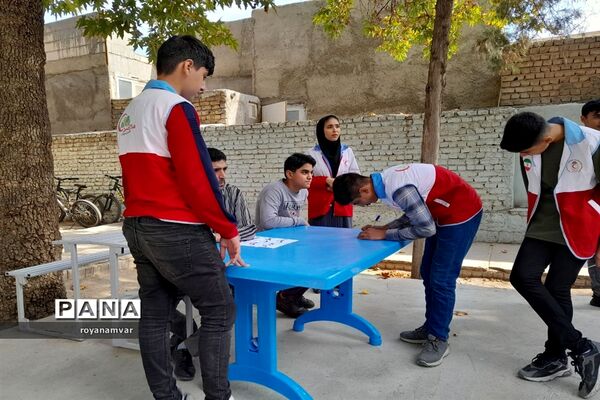 انتخابات کانون دانش‌آموزی هلال احمر درمدارس شهرستان مانه وسملقان