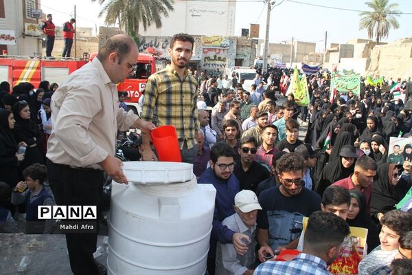 برگزاری راهپیمایی یوم الله 13 آبان در شهرستان بهبهان
