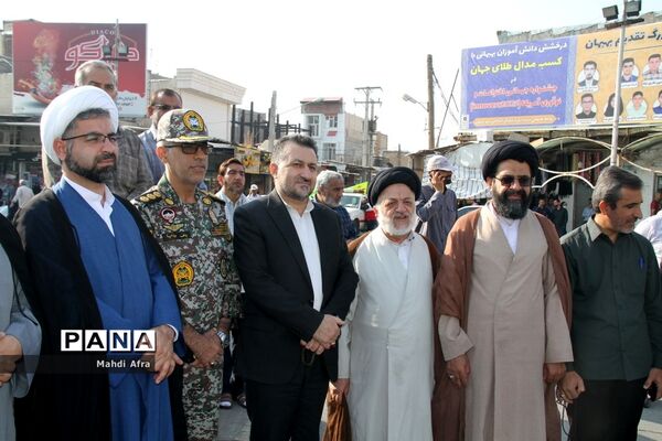 برگزاری راهپیمایی یوم الله 13 آبان در شهرستان بهبهان