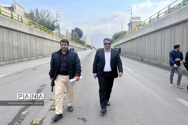 راهپیمایی سیزده آبان در شهر ایلام