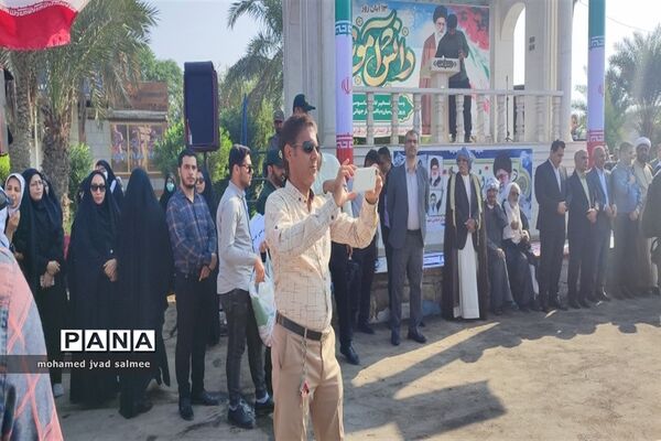 مراسم راهپیمایی  یوم االه 13 آبان در شادگان