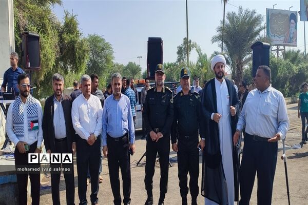 مراسم راهپیمایی  یوم االه 13 آبان در شادگان