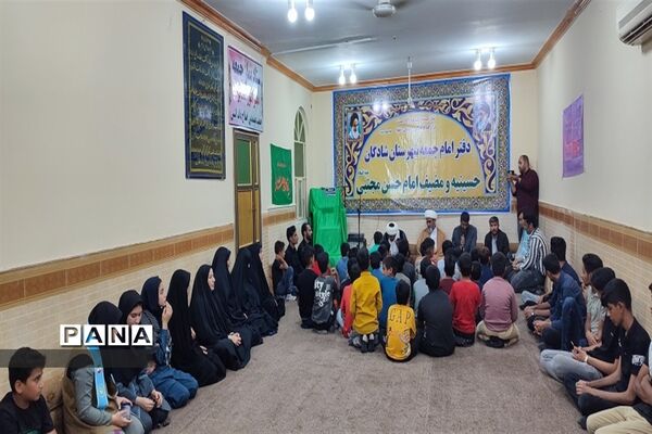 دیدار دانش‌آموزان شادگان با امام جمعه