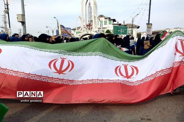 راهپیمایی 13آبان در بابلسر