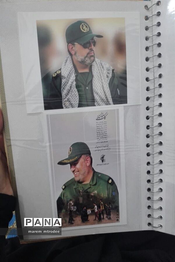 دیدار دانش‌آموزان شادگانی  با خانواده شهدا