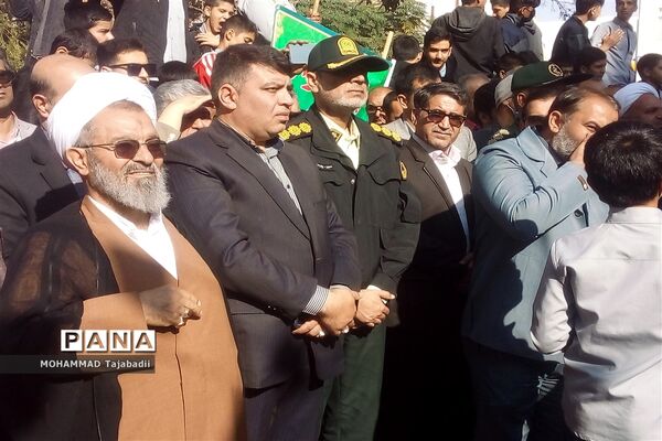مراسم راهپیمایی یوم الله 13 آبان در سبزوار