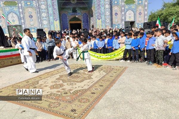خروش مردم حاجی آباد در یوم الله 13 آبان