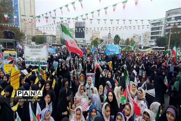 راهپیمایی یوم الله 13 آبان در استان البرز
