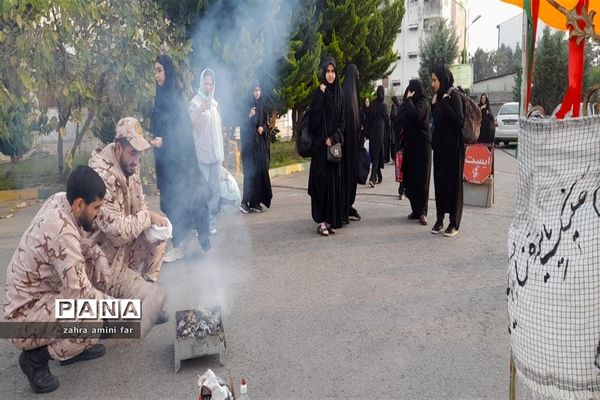 اعزام دانش‌آموزان شهرستان نور به دیار شهدا