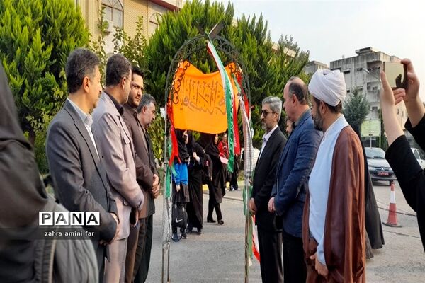 اعزام دانش‌آموزان شهرستان نور به دیار شهدا