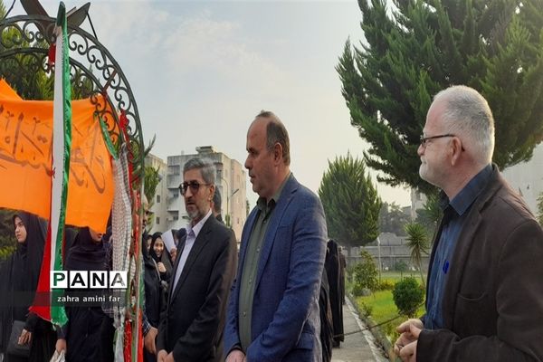 اعزام دانش‌آموزان شهرستان نور به دیار شهدا