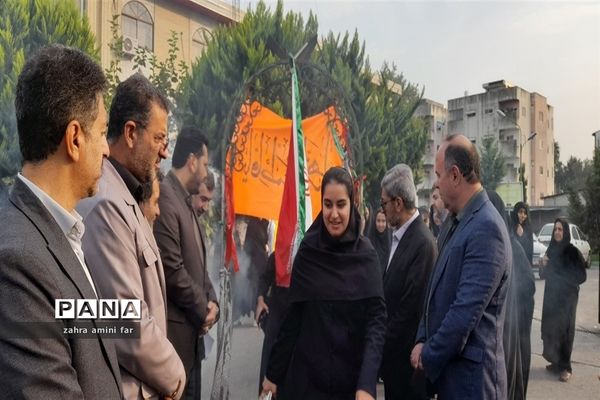 اعزام دانش‌آموزان شهرستان نور به دیار شهدا