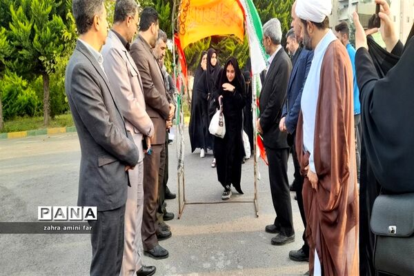 اعزام دانش‌آموزان شهرستان نور به دیار شهدا