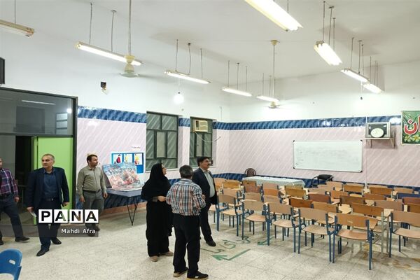 بازدید از مدارس شبانه‌روزی شهرستان بهبهان