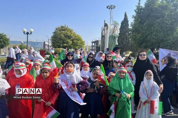 راهپیمایی 13 آبان در جم