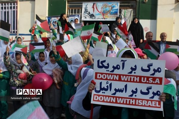 نواختن زنگ استکبارستیزی و پویش فریاد عروسک‌ها در گلوگاه