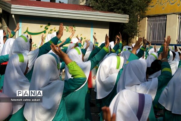 نواختن زنگ استکبارستیزی و پویش فریاد عروسک‌ها در گلوگاه