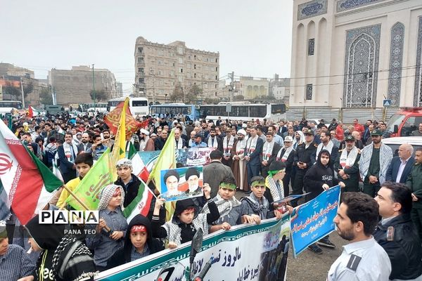 راهپیمایی سیزدهم آبان در باقرشهر