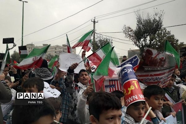 راهپیمایی سیزدهم آبان در باقرشهر