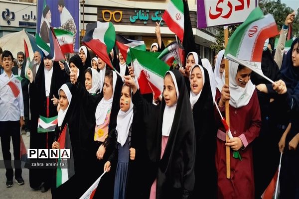 حماسه حضور ۱۳ آبان در نور