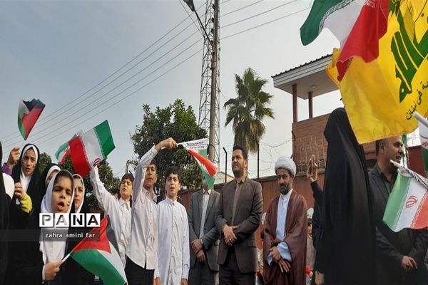 حماسه حضور ۱۳ آبان در نور