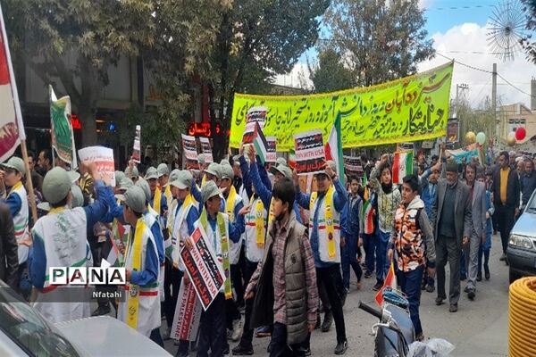حماسه استکبار سیزی در شهرستان گلپایگان